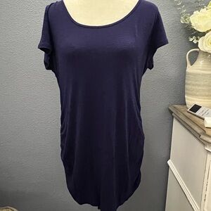 Jessica Simpson Navy Maternity Top Size XL